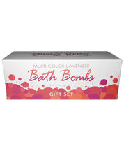 Multi Color Bath Bombs - Lavender Pack Of 3