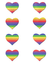 Pastease Mini Rainbow Heart - Pack Of 8 O-s