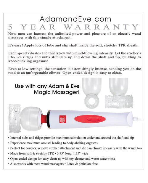 tongue sex toy manufacturer Adam & Eve Adam's XL Vibrating Extension Silicone with Remote Control main image 0