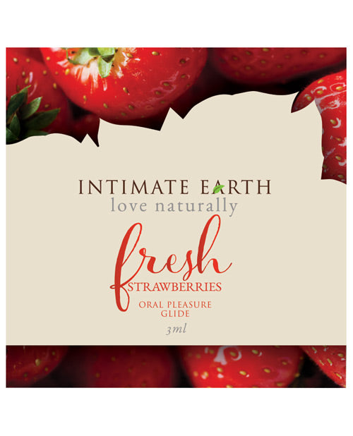 Intimate Earth Lubricant Fresh Strawberries - 3 Ml Foil