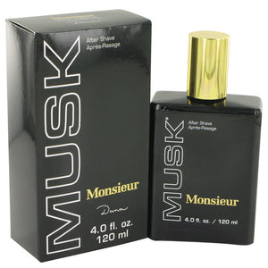 MONSIEUR MUSK by Dana After Shave 4 oz for Men