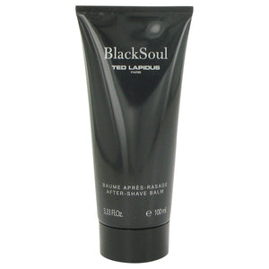 Black Soul by Ted Lapidus After Shave Balm 3.3 oz for Men