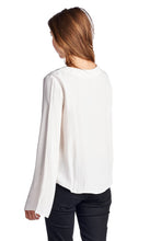 Marcelle Margaux Lace-Up Bell-Sleeve Top - WholesaleClothingDeals - 9