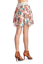 Urban Love Printed Floral Skirt with Elastic Lace Waistband - WholesaleClothingDeals - 4