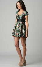 Urban Love Short Sleeve Printed Square Neck Dress - WholesaleClothingDeals - 10