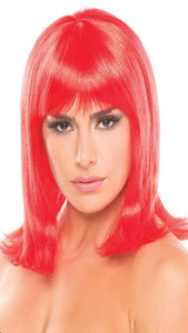 BW093RD Doll Wig Red