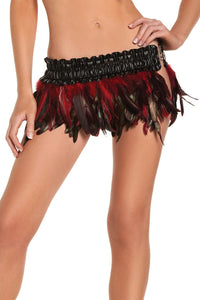 BW1000RD Exotic Feathers Skirt