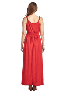 Christine V Smocked Wrap Maxi Dress - WholesaleClothingDeals - 3