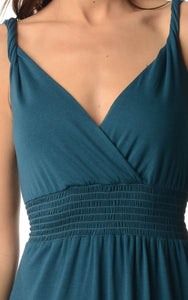 Christine V Smocked Wrap Maxi Dress - WholesaleClothingDeals - 15