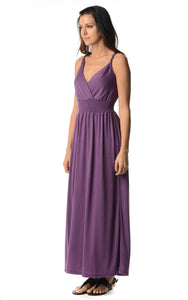 Christine V Smocked Wrap Maxi Dress - WholesaleClothingDeals - 8