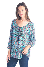 Christine V Tassel Tie Loose Top - WholesaleClothingDeals - 11