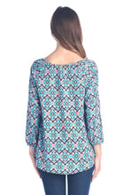 Christine V Tassel Tie Loose Top - WholesaleClothingDeals - 13
