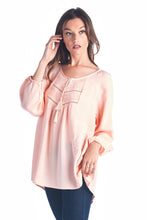 Christine V Tassel Tie Loose Top - WholesaleClothingDeals - 17