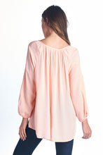 Christine V Tassel Tie Loose Top - WholesaleClothingDeals - 19