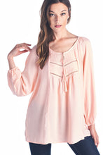 Christine V Tassel Tie Loose Top - WholesaleClothingDeals - 20
