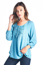 Christine V Tassel Tie Loose Top - WholesaleClothingDeals - 7