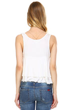 Urban Love Double Layer Loose Crop Tank - WholesaleClothingDeals - 3