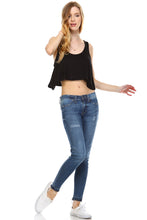 Urban Love Solid Color Loose Crop Tank - WholesaleClothingDeals - 4