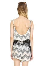 Urban Love Tassel Pattern Romper - WholesaleClothingDeals - 4