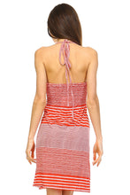 Christine V V-Neck Halter Dress -  - 5