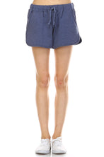 Urban Love Comfy Elastic Band and Tie Waistline Shorts with Pockets - WholesaleClothingDeals - 1