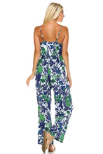 Marcelle Margaux Sleeveless Elastic Waistline Printed Jumpsuit - WholesaleClothingDeals - 8