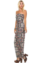 Marcelle Margaux Printed Elastic Waistline Tie Jumpsuit - WholesaleClothingDeals - 7