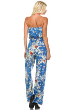 Marcelle Margaux Printed Elastic Waistline Tie Jumpsuit - WholesaleClothingDeals - 12