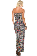 Marcelle Margaux Printed Elastic Waistline Tie Jumpsuit - WholesaleClothingDeals - 8