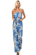 Marcelle Margaux Printed Elastic Waistline Tie Jumpsuit - WholesaleClothingDeals - 10