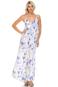 Marcelle Margaux Printed Maxi Tank Dress -  - 1