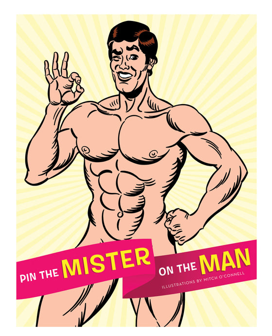 Pin The Mr. On The Man - Includes 16 Very Naughty Misters