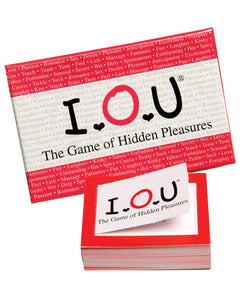 I.o.u Game Of Hidden Pleasures