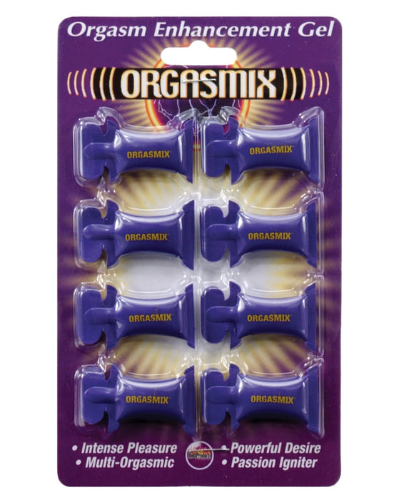 Orgasmix Enhance Gel - Pillow Pack Of 8