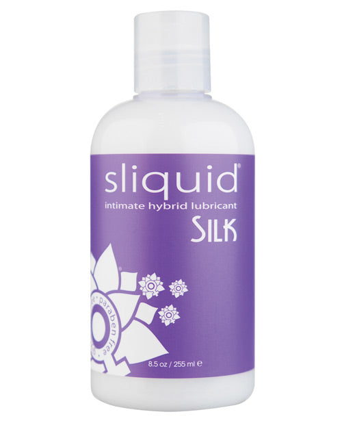 Sliquid Silk Hybrid Lube Glycerine & Paraben Free - 8.5 Oz