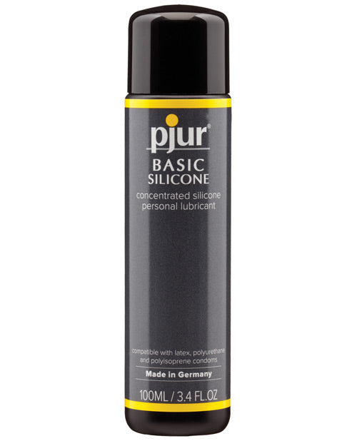 Pjur Basic Silicone Lubricant - 100 Ml Bottle