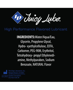Id Juicy Waterbased Lube - 3.8 Oz Pump Cherry
