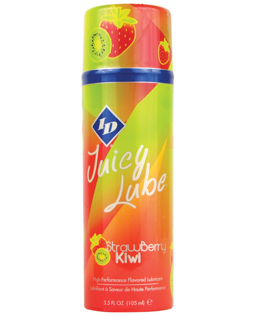 Id Juicy Waterbased Lube - 3.8 Oz Pump Strawberry Kiwi