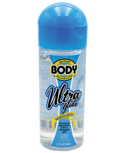 Body Action Ultra Glide Water Based - 2.3 Oz Bottle
