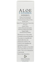 Aloe Cadabra Organic Lubricant - 2.5 Oz Bottle Pina Colada