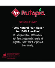 Id Frutopia Natural Lubricant - 3.4 Oz Banana