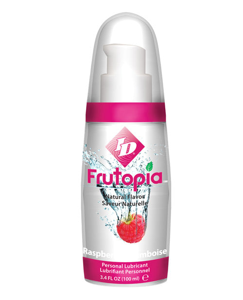 Id Frutopia Natural Lubricant - 3.4 Oz Raspberry