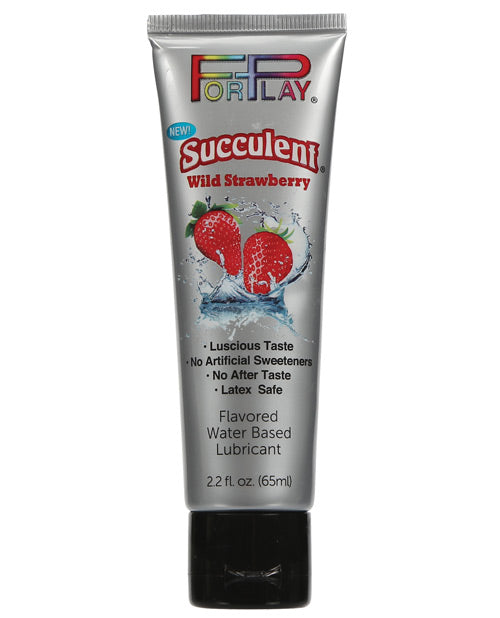 Forplay Succulents - 2.2 Oz Tube Wild Strawberry Eve's Body Shop Forplay Succulents - 2.2 Oz Tube Wild Strawberry Eve's Body Shop