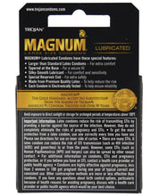 Trojan Magnum Condoms - Box Of 3