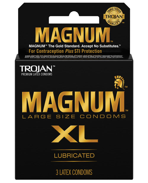 Trojan Magnum Xl - Pack Of 3