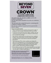 Crown Lubricated Condoms - Box Of 12