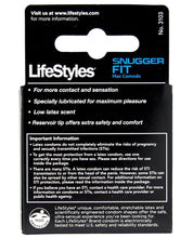 Lifestyles Snug Fit Condom - Pack Of 3
