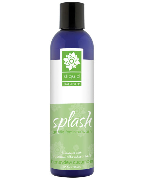 Sliquid Splash Feminine Wash - 8.5 Oz Honeydew Cucumber