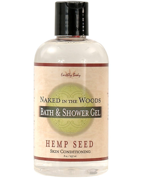 Earthly Body Hemp Seed Bath-shower Gel - 8 Oz Naked In The Woods