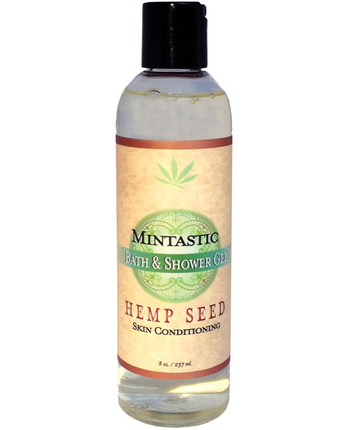 Earthly Body Hemp Seed Bath-shower Gel - 8 Oz Mintastic